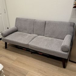 Convertible Sofa Bed (Gray)