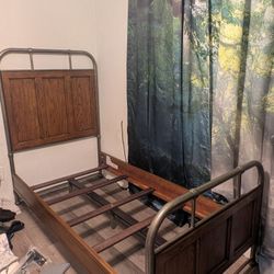 Solid Wood Bed Frame