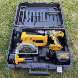 Taking Offeres For Individual Pieces DeWalt Cordless Saw Drill/Driver Combo