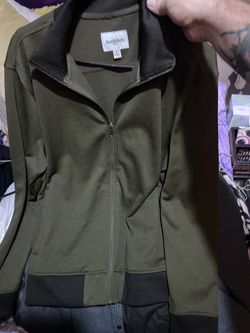 Mens Goodfellow Zip Up Sweater sz Large Like New