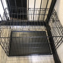 Dog Cage   2  Door