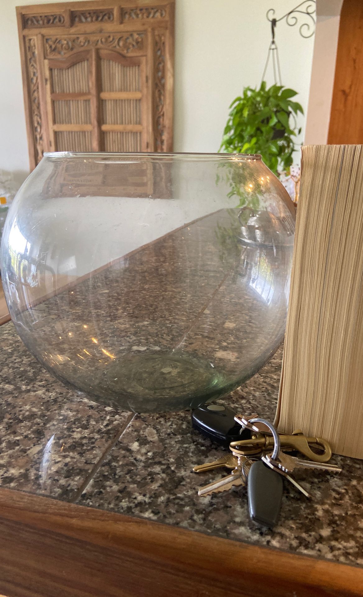 Large fish bowl for Sale in Miami, FL OfferUp