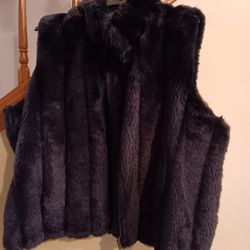 Women's Fake Fur Vest