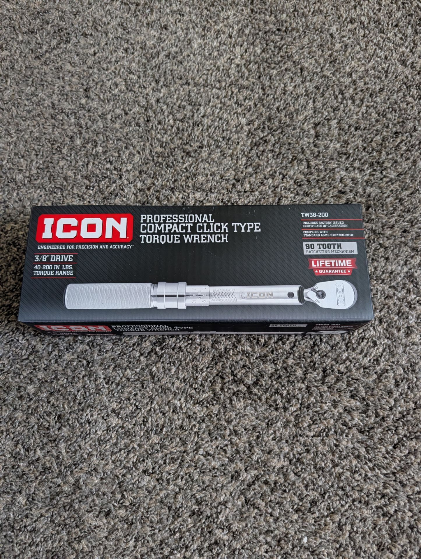 3/8 drive torque wrench