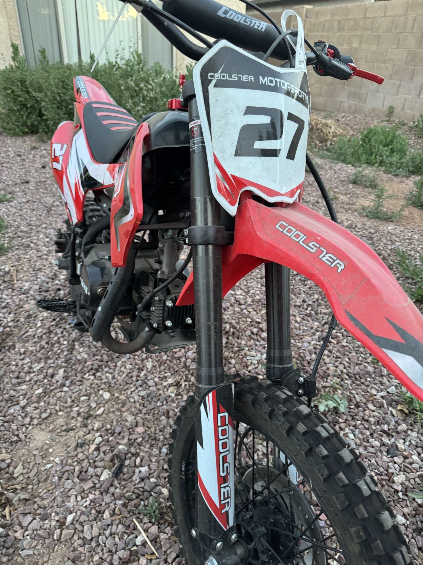 Coolster 125CC Manual Clutch Mid Size Dirt Bike Trade