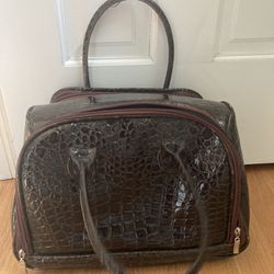Caboodle Brown Travel Bag