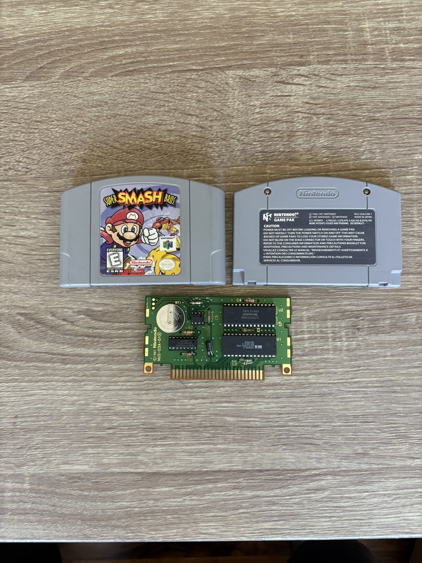 Original Nintendo 64 (N64) Game Super Smash Bros