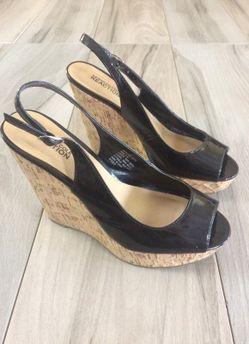 Kenneth Cole Reaction Wedge Platform Heels 8 M