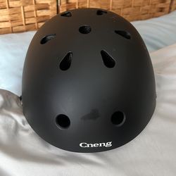 Cneng black Matt small kids helmet