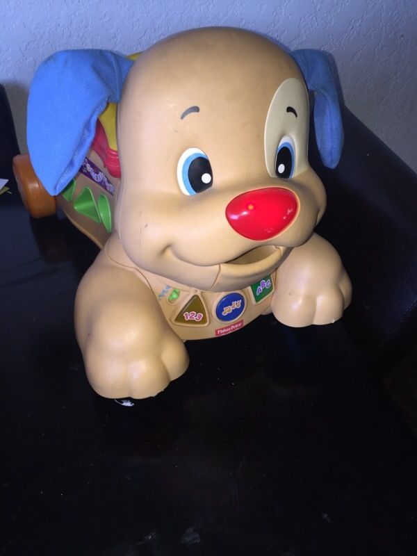 Fisher price walking dog/ talking dog