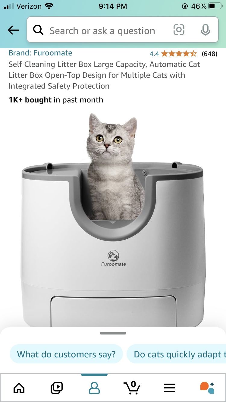 New open top auto litter boxes