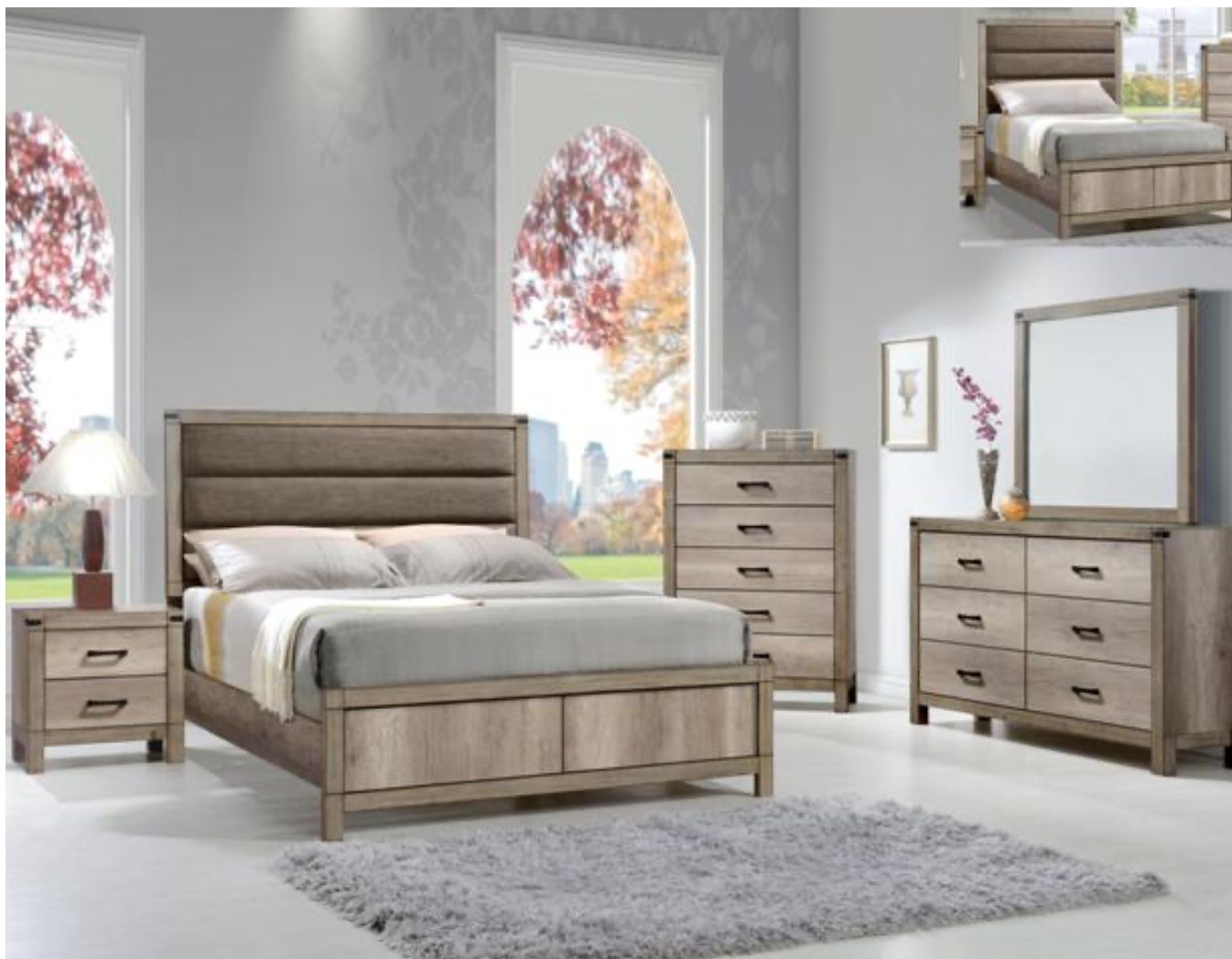 Full Size 4 Pc Bedroom Set