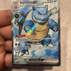 Blastoise eX 
