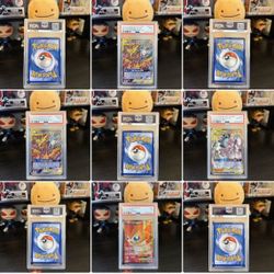 PSA GRADED POKÉMON SLABS