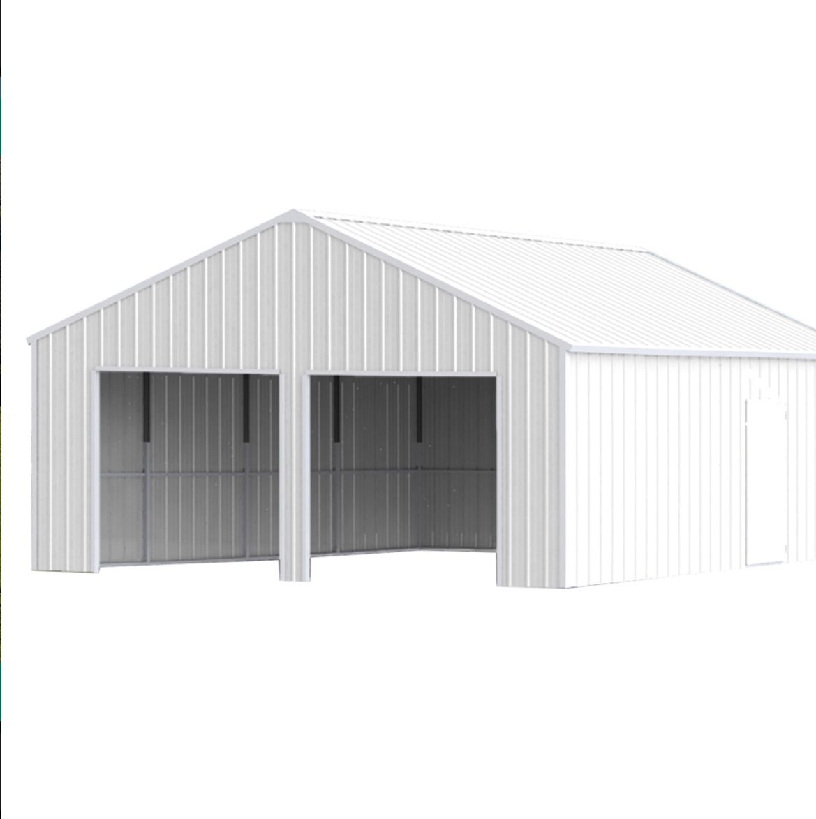 New Galvanized Metal Garages & Sheds