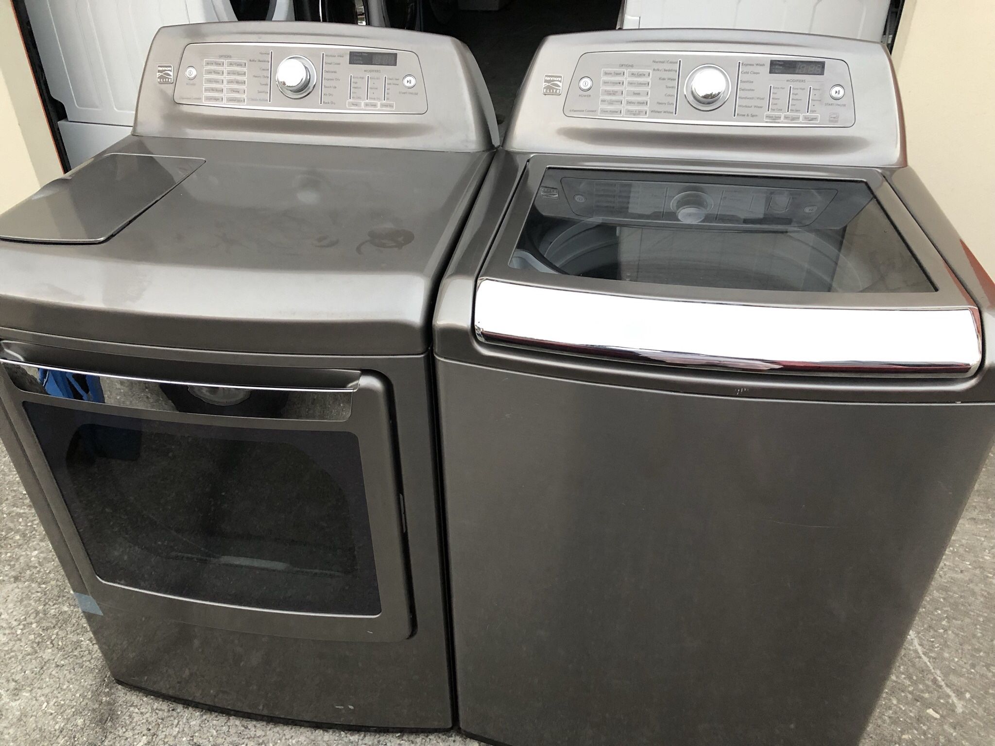 Kenmore Elite Washer And Dryer Set