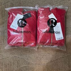Red Lululemon Scuba 
