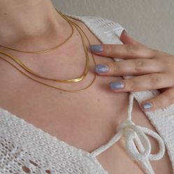 18k Gold Plated- 3 Layer Necklace
