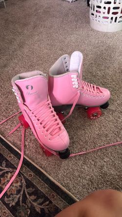 Pink skates