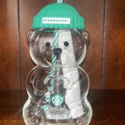 Bear Starbucks Drink Cup