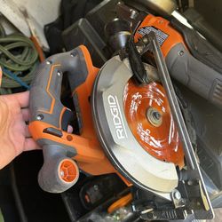 18v Ridgid Circular Saw 