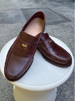 Cole Haan American Classic Oxblood Penny Loafers, Size 11-1/2
