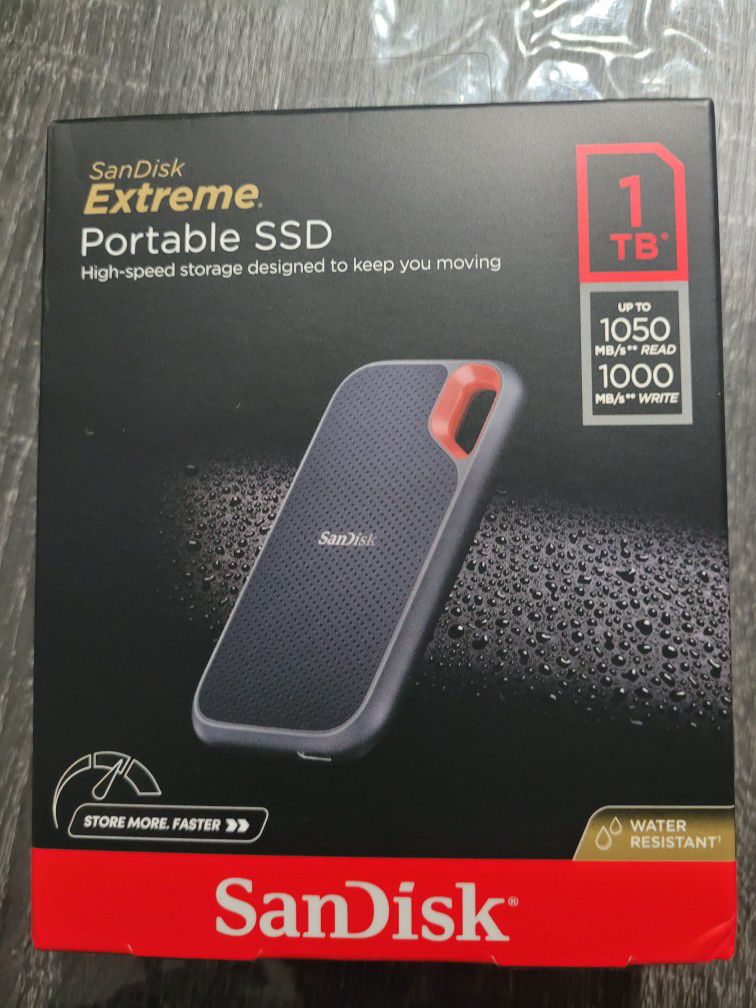 SanDisk Extreme Portable SSD  1 TB 