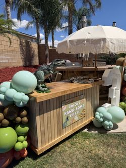 Backdrops Balloons Mobile Cart Party Decor