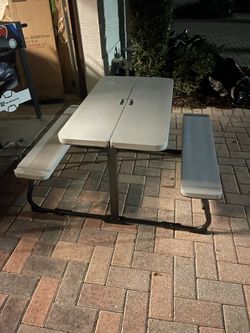 Kids Foldable Picnic Table