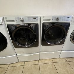 Kenmore Elite Front Load Washer And Electric Dryer 
