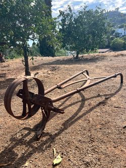 Antique Horse-Drawn Walking Plow – Early 1900s Farm Implement – $125
