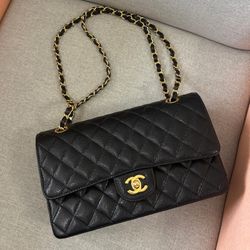 Chanel CF Classic Flap Medium Bag Black