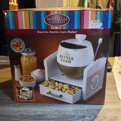 Electric Kettle Corn Maker 