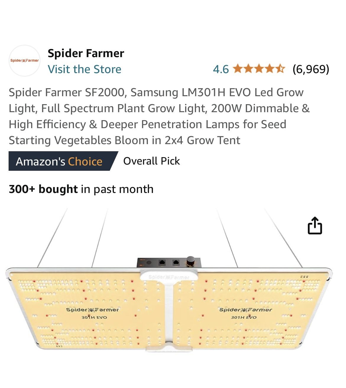 Spider Farmer Sf2000
