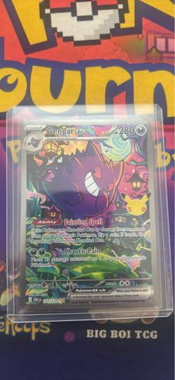 Pokemon 30th Celebration Gengar ex Card