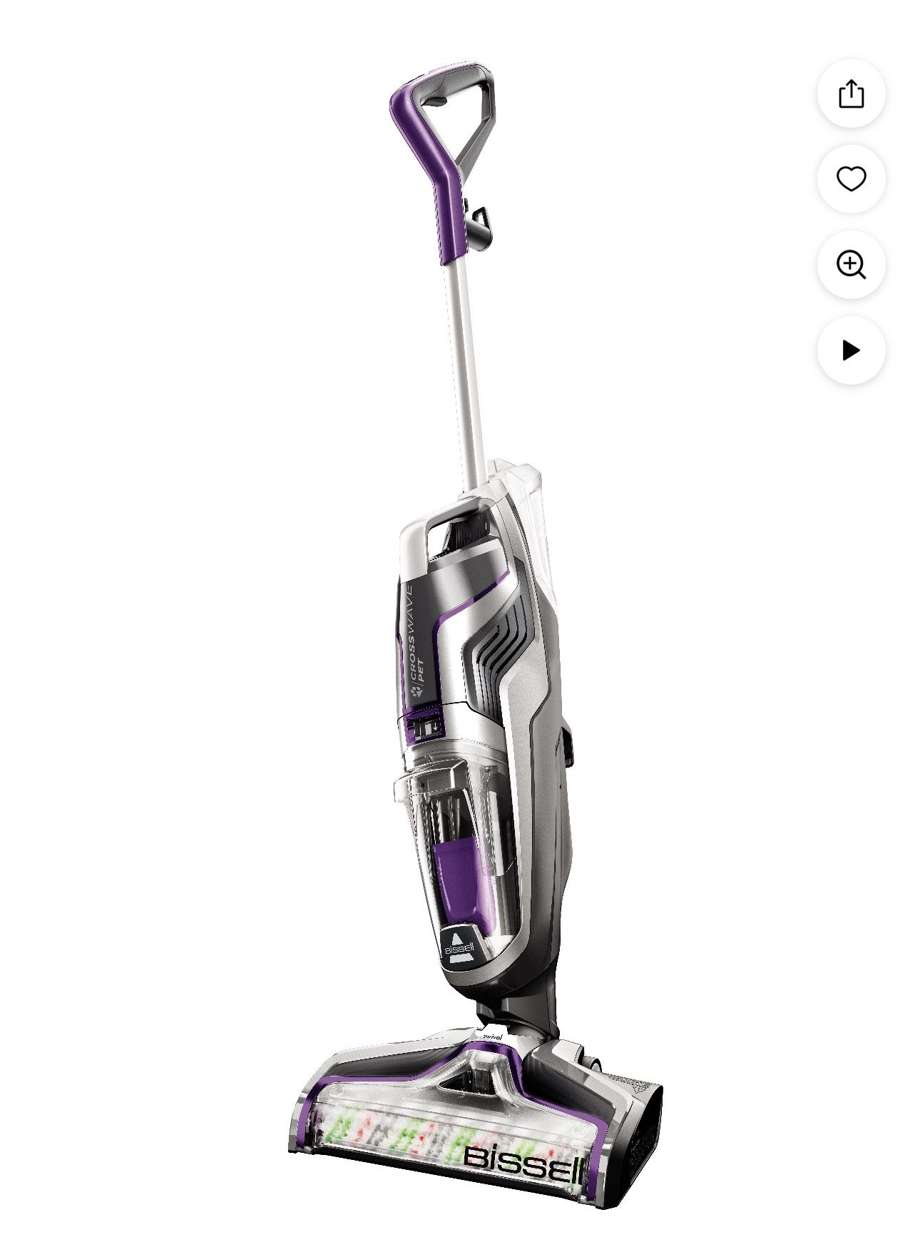 BISSELL CrossWave Turbo Pet Pro Multi-Surface Wet-Dry Vacuum 2328