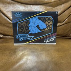 Pokemon Center Crown Zenith Etb