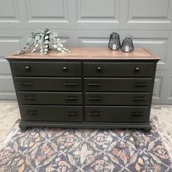 8 Drawer Dresser Solid Wood 