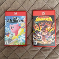 Kirby Air Riders And DK Bananza