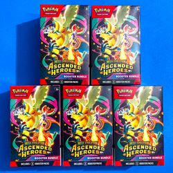 Pokemon Ascended Heroes Booster Bundle