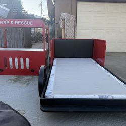 Boys Fire truck Bed