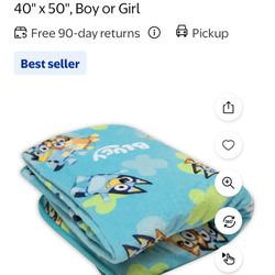 BLUEY PLUSH BLANKETS