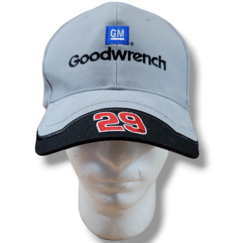 Vintage Goodwrench Service Plus Chase Authentics Hat Adjustable Strap NASCAR Cap Embroidered