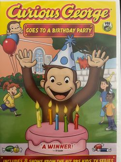 CURIOUS GEORGE Goes To A BIRTHDAY PARTY Widescreen Edition (DVD-2007) NEW!