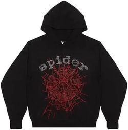 Spider Rhinestone Hoodie