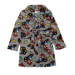 Mario Boys Bathrobe Size 4