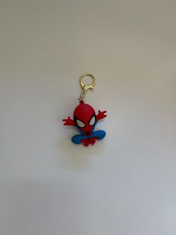 Spider-Man 3D Rubber Keychain