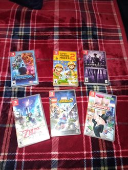 Nintendo Switch Games Bundle – Lot of 6