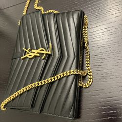 Authentic Saint Laurent YSL Chain Bag – Excellent Condition – With Card