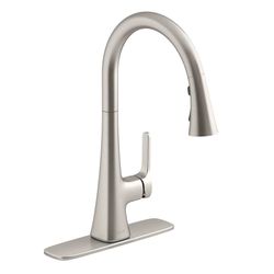 Kohler Guild Pull-down Kitchen Sink Faucet with Three-function Sprayhead NEW